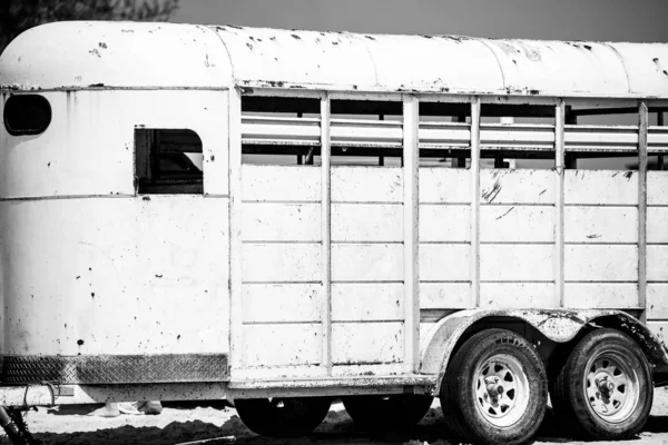 A horse trailer or horse van is used to transport horses, There are many different designs, ranging in size