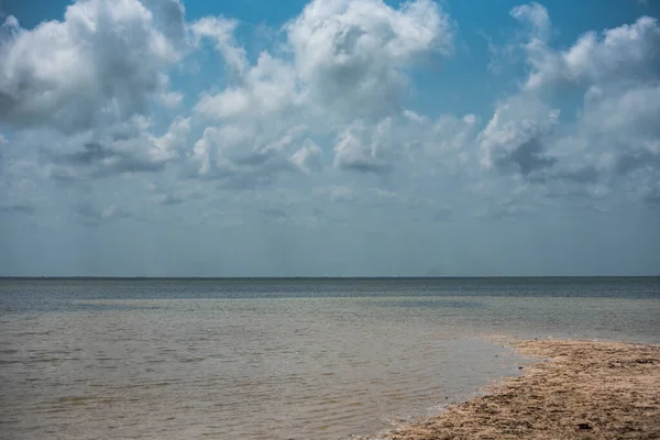 Isla Blanca Quintana Roo Mexikó Nagyon Közel Cancun Lélegzetelállító Szépségét — Stock Fotó