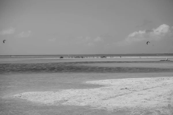 Isla Blanca Ubicada Quintana Roo México Muy Cerca Cancún Impresionante — Foto de Stock