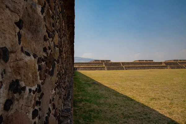 Teotihuacan Prehispán Régészeti Lelőhely Mexikó — Stock Fotó