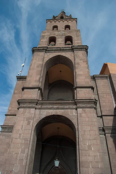 ルイス ポトシ の歴史的中心街メキシコは2010年にユネスコの世界遺産に登録され 歴史と建築の重要性が宣言されました — ストック写真