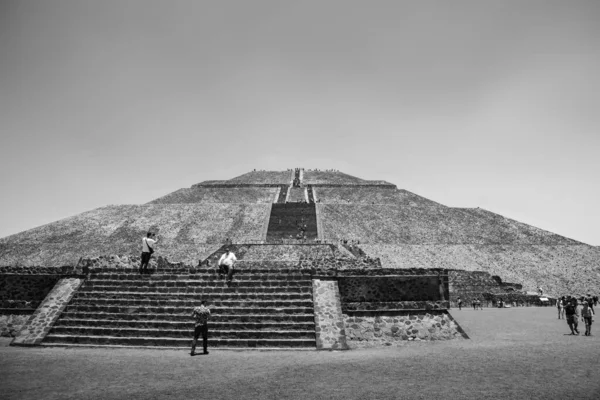 Teotihuacan Sítio Arqueológico Pré Hispânico México — Fotografia de Stock