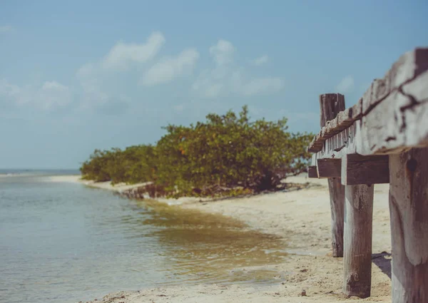 Isla Blanca Quintana Roo México Muy Cerca Cancún Impresionante Por —  Fotos de Stock