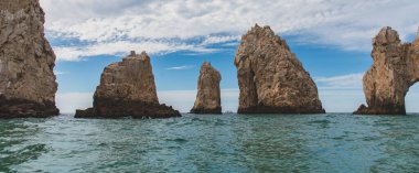 Güzel Geniş Açı Görüntü Fotoğrafı, Los Cabos San Lucas, Meksika 