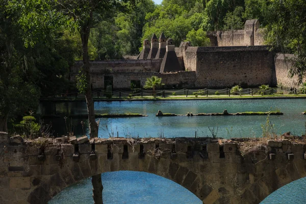 Hermosa Vista Antigua Plantación Hacienda San Miguel Regla Hidalgo México — Foto de Stock