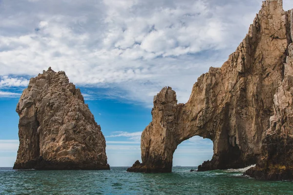 Cabo San Lucas Boltozata Egy Jellegzetes Sziklaformáció Cabo San Lucas — Stock Fotó