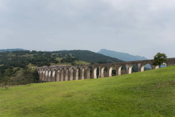 Acueducto Xalpa Más Conocido Como Los Arcos Del Sitio Acueducto — Foto de Stock