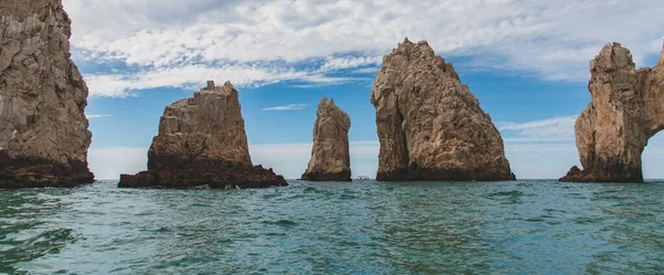 Schöne Weitwinkelaufnahme Los Cabos San Lucas Mexiko Der Bogen — Stockfoto