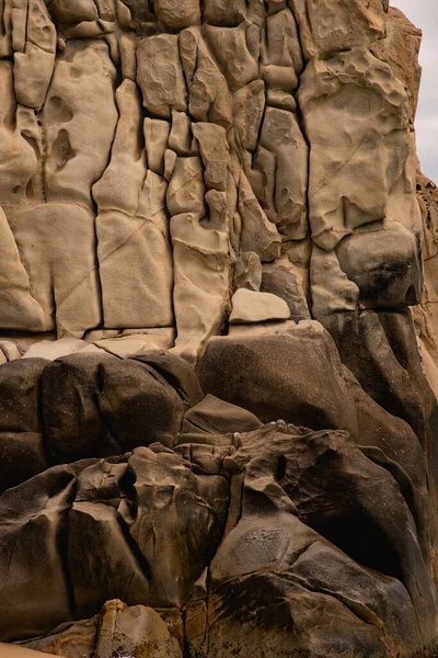 Amazing Texture Rock Formation Ocean Los Cabos Mexico — Stock Photo, Image