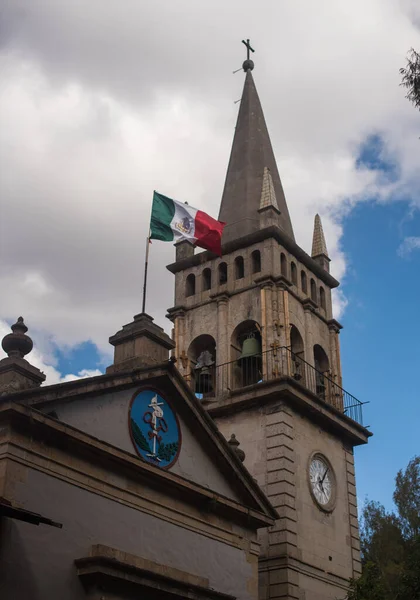 メキシコのヒダルゴにある有名な旧プランテーション Hacienda San Miguel Regla 教会内の教会 — ストック写真