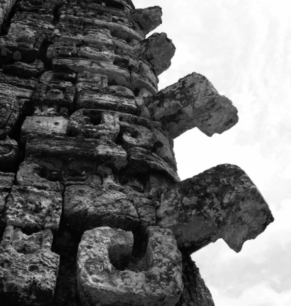 Chicanna Campeche Półwysep Calakmul Yucatan Meksyk Styl Architektury Rio Bec — Zdjęcie stockowe
