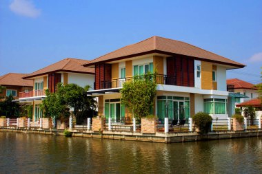 Konut Tayland, gökyüzü arka plan