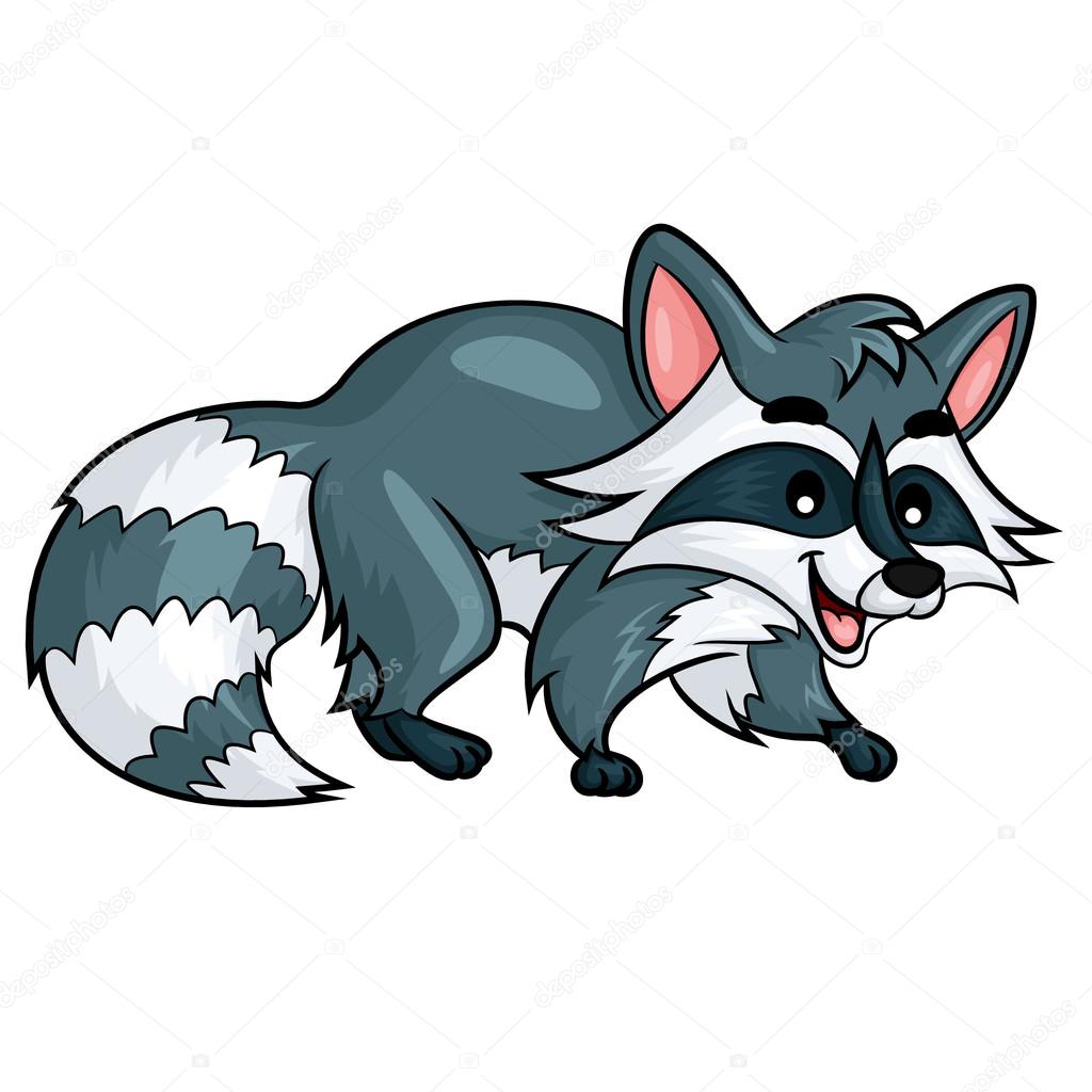  Raccoon Cute Cartoon
