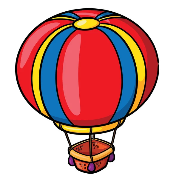 Ballon à air dessin animé — Image vectorielle