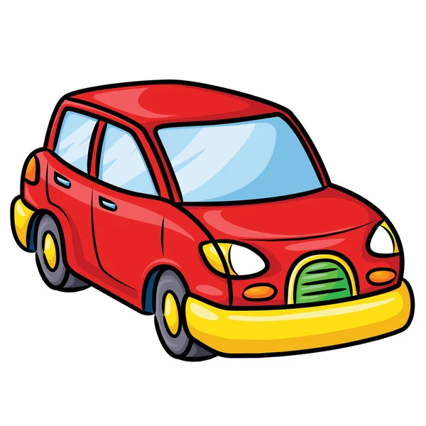 Car Cute Cartoon — Stock Vector