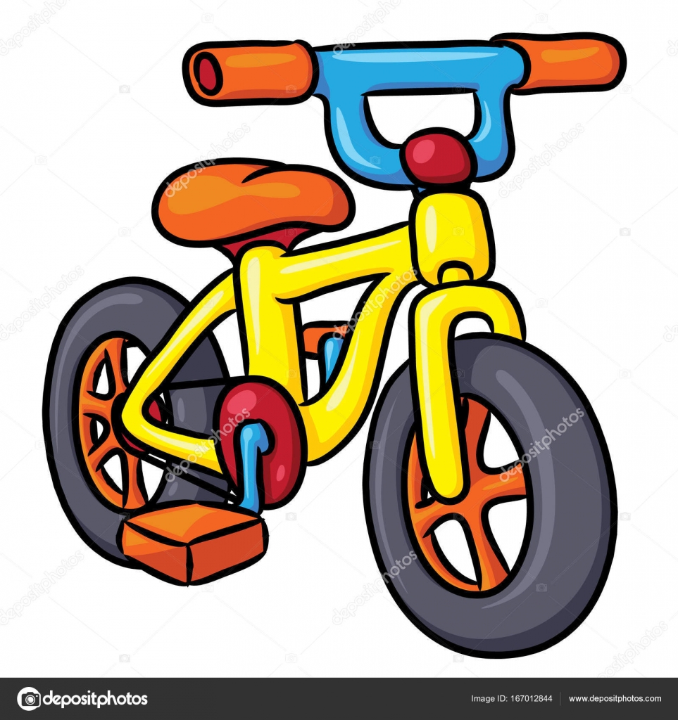 Bicycle Cute Cartoon Stock Vector Image by ©rubynurbaidi #167012844