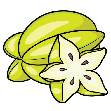Starfruit sevimli çizgi