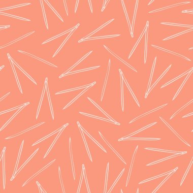 simple wallpaper design with thorn light samon pink