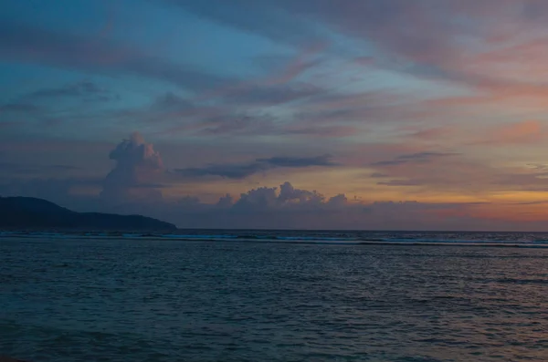 Gili Trawangan. Endonezya 'da Günbatımı