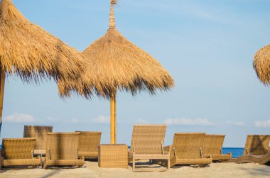 Gili Trawangan. Plaj restoranı