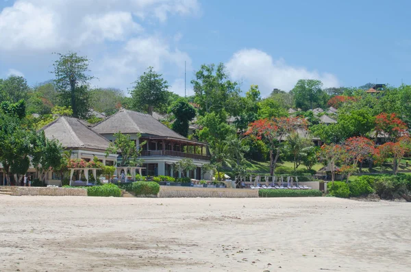 Jimbaran 'da bir plaj Bali adasında
