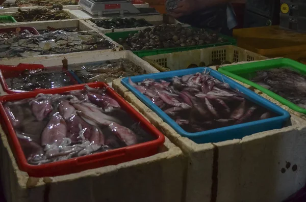 Mercado Peixe Jimbaran Bali — Fotografia de Stock