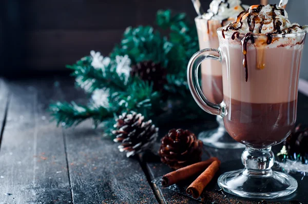 Zelfgemaakte Irish Coffee — Stockfoto