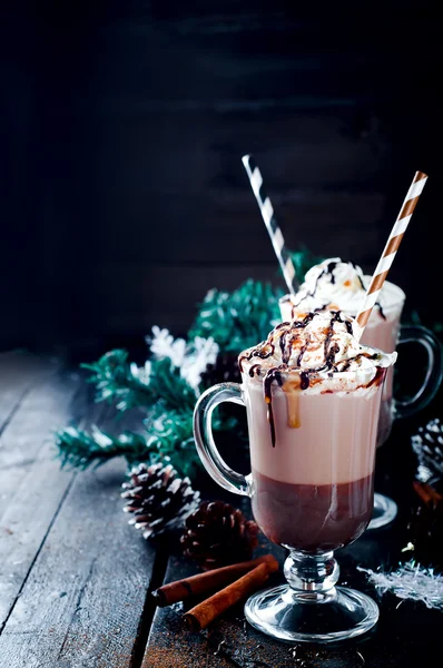 Domácí horké kakao — Stock fotografie