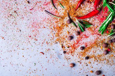 biber biberiye baharatlar ile