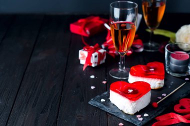 Sevgililer günü doğum günü pastası