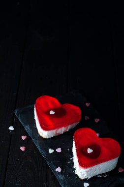 Sevgililer günü doğum günü pastası