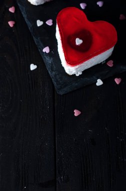 Sevgililer günü doğum günü pastası