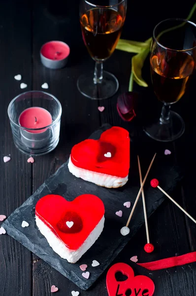 Sevgililer günü doğum günü pastası