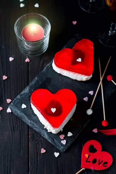 Sevgililer günü doğum günü pastası