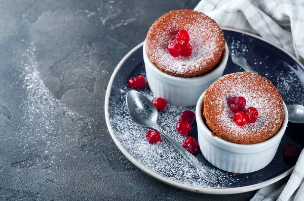 Homemade delicious souffle — Stock Photo, Image