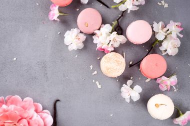 Fransız pastel macarons