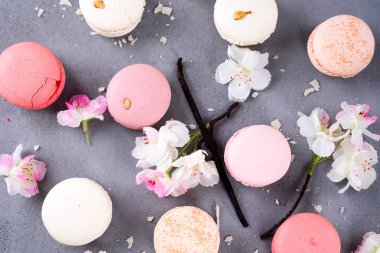 Fransız pastel macarons