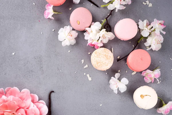 Французький пастельних macarons — стокове фото