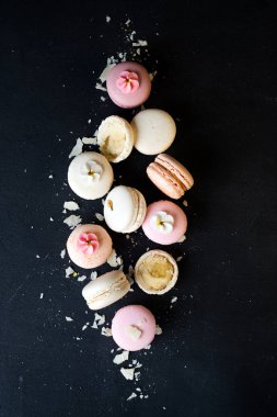 Fransız pastel macarons