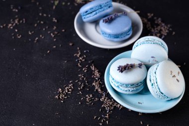 tatlı lavanta macaron