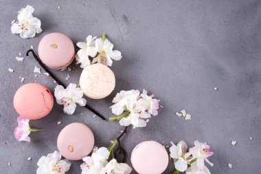 Tatlı pastel macaroons