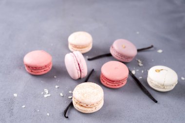 Tatlı pastel macaroons