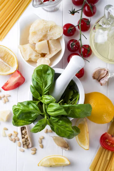 Concetto alimentare italiano — Foto Stock