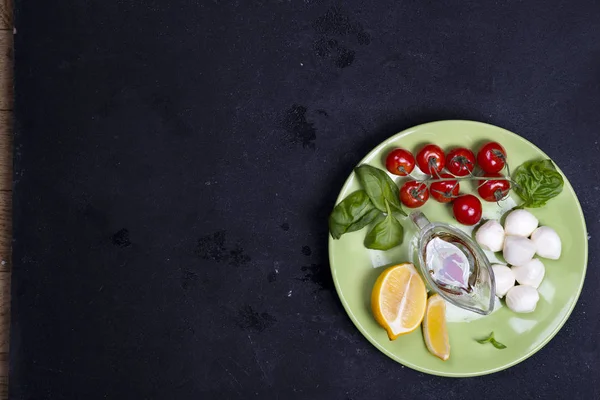 Ingredienti per caprese — Foto Stock