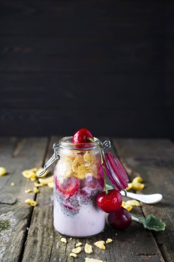 Karabuğday Chia puding ile