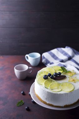 yoğurt mousse kek