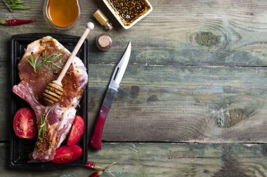 Çiğ et, sığır eti biftek