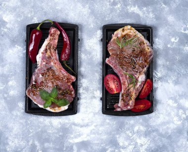 Çiğ et, sığır eti biftek