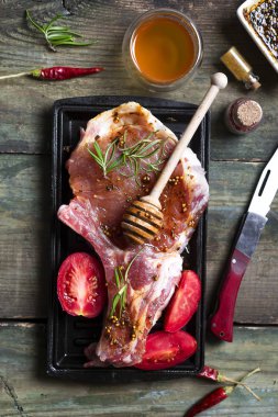 Çiğ et, sığır eti biftek