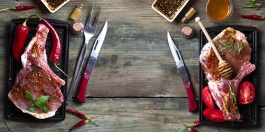 Çiğ et, sığır eti biftek